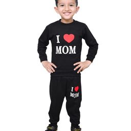 Shrebala Unisex Kids Printed T-shirt with Pyjamas-23