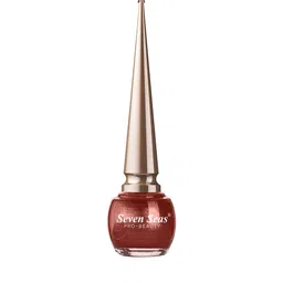 Seven Seas Long Lasting Liquid Colored Eyeliner 5ml- Rust image 2