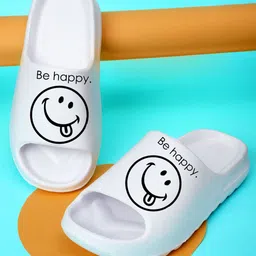 KAPYANSH Men Printed Rubber Sliders-image-64