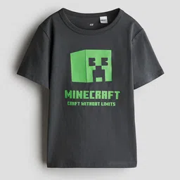 H&M Printed Cotton T-shirt-image-29