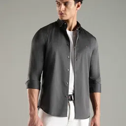 Tommy Hilfiger Spread Collar Oxford Slim Fit Shirt-picture-47
