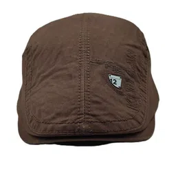 Zacharias Men Solid Golf Ascot Cap-33