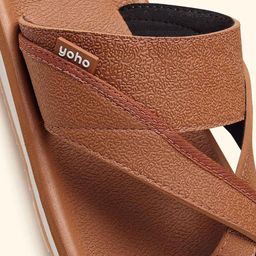 yoho Men Snugly Ethnic Slipper image 2