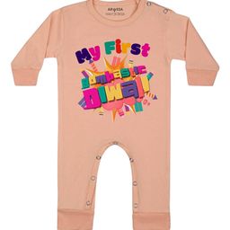 Arvesa My First Diwali Printed Bodysuit-image-63