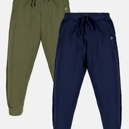 KiddoPanti Kids Pack Of 2 Pure Cotton Joggers-48