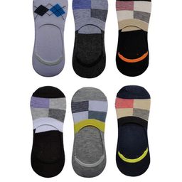 VOICI Unisex No Show Pair Of 6 Loafer Socks-image-95
