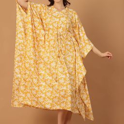 Blissence Printed Maxi Nightdress-picture-24