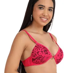 SELFCARE Abstract Bra Half Coverage Lightly Padded image 3