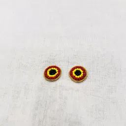 PALASH Artificial Beaded Circular Shaped Studs-29