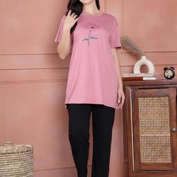 Kanvin Women Printed Night suit-image-5