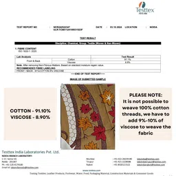 HASHCART White & Brown Floral Printed 210 TC Single Bedsheet 2.3 m x 1.52 m-39