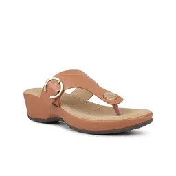 Inc 5 Women Open Toe T-Strap Flats-39