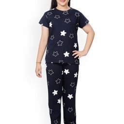 Ninos Dreams Girls Printed Night suit-image-48