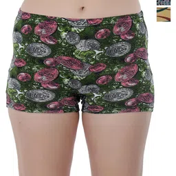 SELFCARE Pack Of 3 Printed Mid-Rise Breathable Boyshort Briefs SN3573-image-98