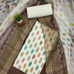 Panzora Geometric Printed Unstitched Dress Material-image-54