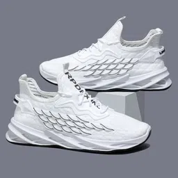 RapidBox Men Woven Design Sneakers-image-11