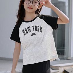 BAESD Girls Printed T-shirt-45
