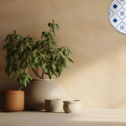 THE QUIRKY HOME Blue & White Printed Ceramic Wall Plates-image-46