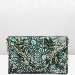 Anouk Embellished Envelope Clutch image 4