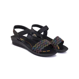 PENNEN Women Printed Open Toe Flats-33