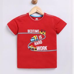 nit kid Boys Red Tshirts-image-45