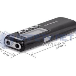 safety net, spy camera SAFETYNET Digital Voice Activated Recorder for Lectures/Meetings/Class, 8GB Memory, Store 160 Hours Sound/Audio Recording Dictaphone Device with Playback,MP3 Payer,Display image 2