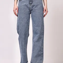 London Hills Women Relaxed Fit High-Rise Jeans-image-93