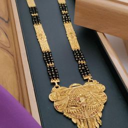 niva fashion Gold-Plated Brass Mangalsutra-image-32