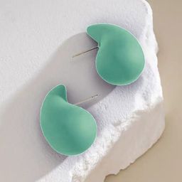 FIMBUL Teardrop Shaped Drop Earrings-31