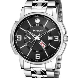 HMXT Men Dial & Stainless Steel Straps Analogue Watch HMXT-65-18
