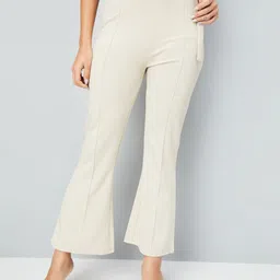 max Women Bootcut High-Rise Trousers-image-62