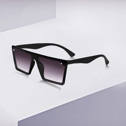 WROGN Men Square Sunglasses with UV Protected Lens WRNSG-6087-01-17