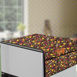 The Furnishing Tree Multi Plastic Refrigerator Cover-image-71