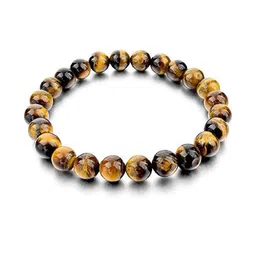 Divine souvenirs Unisex Artificial Beaded Elasticated Bracelet-22