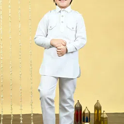 BT DEZINES Boys Regular Kurta with Trousers-image-14