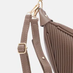 DressBerry Textured Structured Shoulder Bag image 3