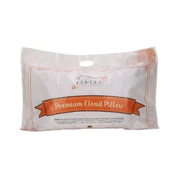 Homerz White Cotton Filled 3D Conjugated Fiber Filled Sleep Pillow-image-33