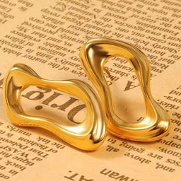 KRENOZ Gold-Plated Contemporary Studs-image-70