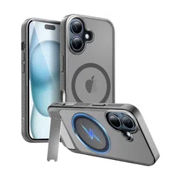 Karwan Solid Printed iPhone 16 Plus Back Case Mobile Accessories-image-3