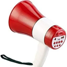 Wireless Bluetooth Megaphone Speaker/ Bullhorn Siren Handheld Battery Operated Megaphone with Microphone, Megaphone With USB, SD Card Outdoor PA System-16