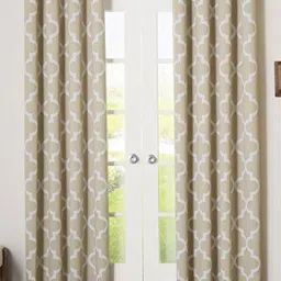 Dekor World Multicoloured Set of 3 Window Curtain image 5