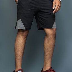 Moda Rapido Men Colourblocked Regular Fit Mid Rise Regular Shorts-image-42
