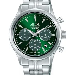 Alba Prestige Men Dial & Stainless Steel Bracelet Style Straps Analogue Watch AT3K49X1-picture-5