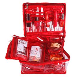 Kuber Industries Red Set of 1 Regular Multi-Utility Organisers image 5