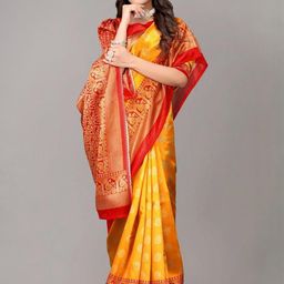 Lookmark Art Silk Kanjeevaram Saree-picture-13