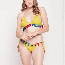 LoveAasan Women Cotton Crochet Lingerie Set-picture-13