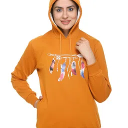 WOOL 4U Women Hooded Sweatshirt-image-77