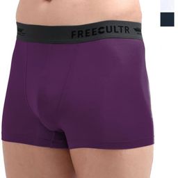 FREECULTR Pack Of 3 Anti Bacterial Micromodal Trunk FC-XT-T-TV-CW-PB_S-picture-11