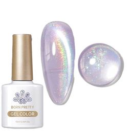 BORN PRETTY Water Light Rainbow Cat eye Magnetic Gel Nail Polish- 10 ml- RW04-29