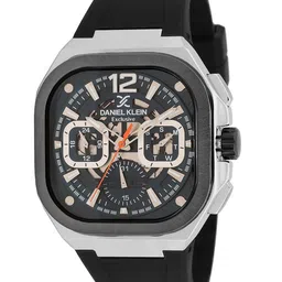 Daniel Klein Exclusive Unisex Skeleton Dial & Straps Analogue Watch DK.1.14008-3-16
